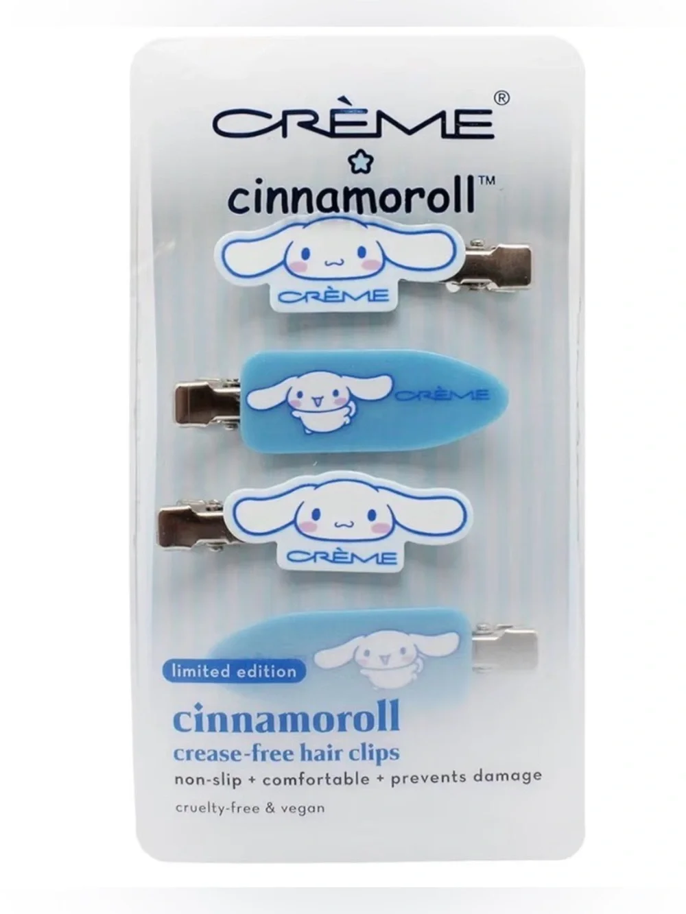 The Crème Shop x Cinnamoroll Hair Clips 4 Pack